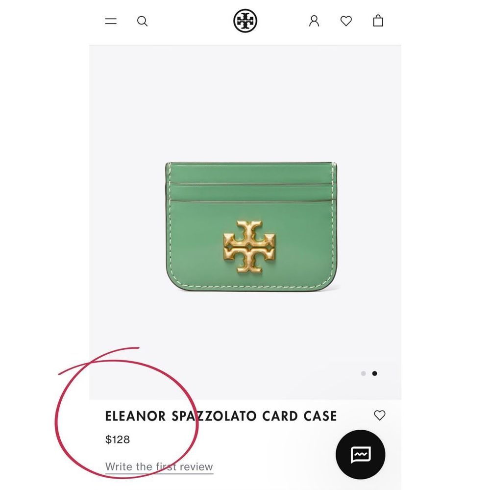 🚫SOLD ON MECARI 🚫NWT Tory Burch Eleanor Spazzolato Shoulder Bag, Card Case… - Picture 13 of 16